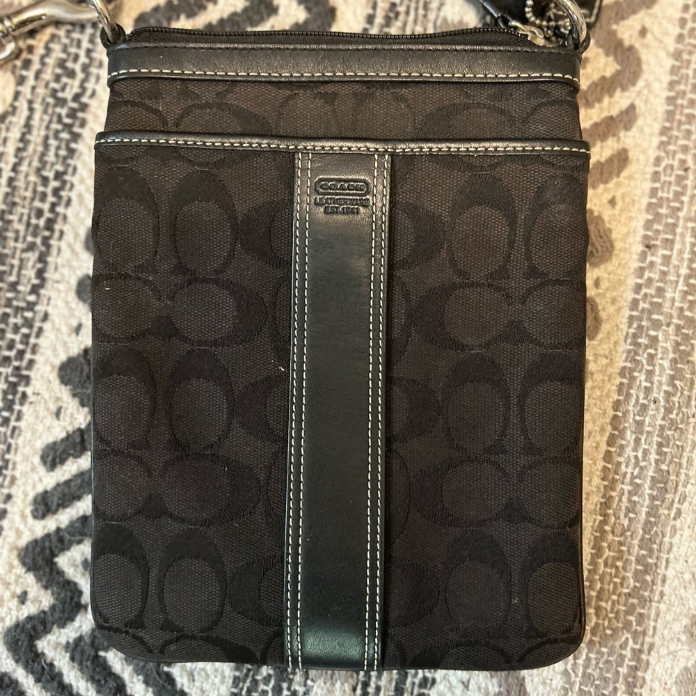 Black Coach Crossbody